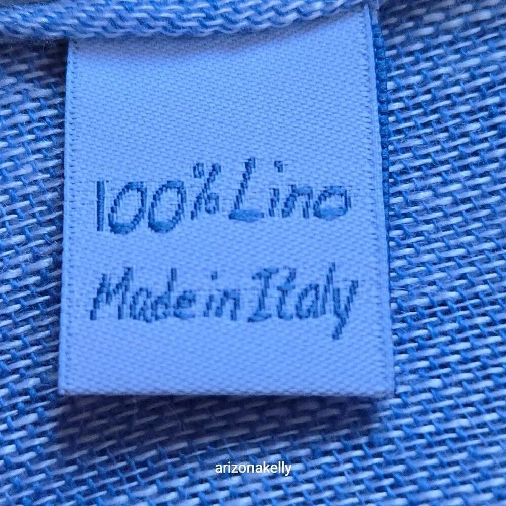 NWOT Linen Scarf Piu1951 Italian Linen Italy